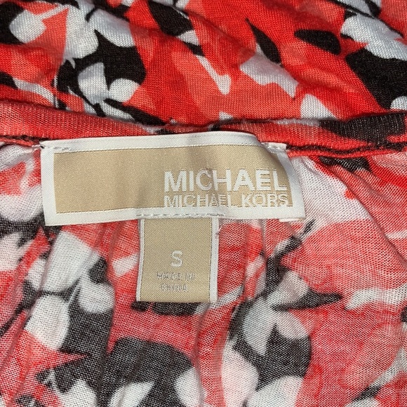 🔥 Michael Kors Three-Quarter Sleeve Blouse - Picture 4 of 4